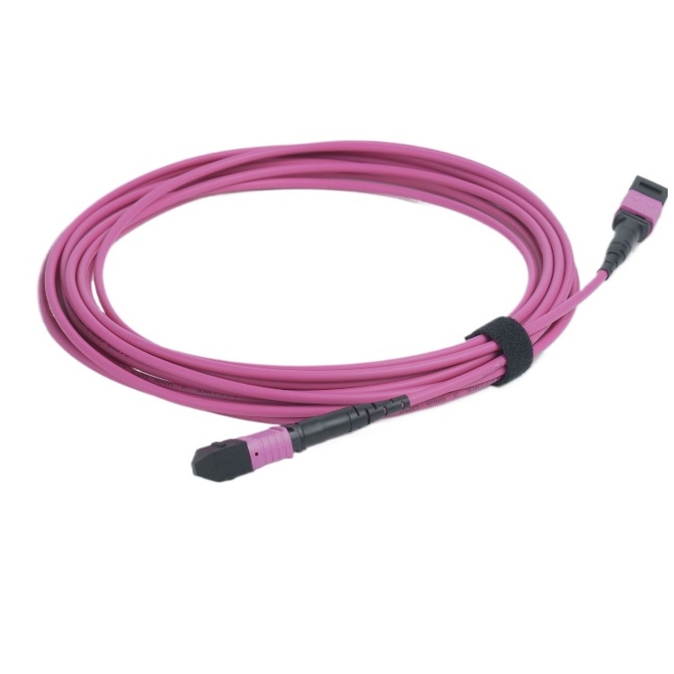 High-Density OM5 MPO to MPO Fiber Patch Cord