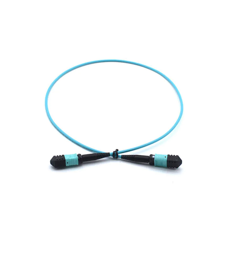 OM3 MPO to MPO 8-Core Fiber Patch Cord